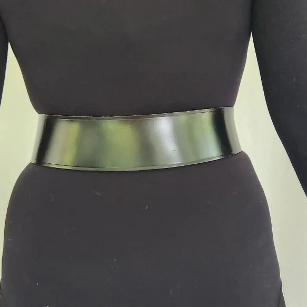 Vintage‎ Harley Black Leather Belt